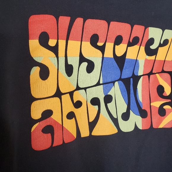 Suspicious Antwerp Worldly Peacekeeper Graphic Logo Pullover Hoodie Sweatshirt - Picture 5 of 10